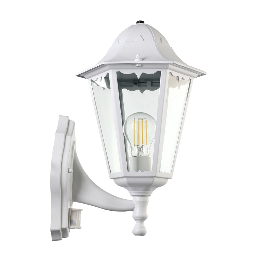 Eglo 93447 - Ulkoseinävalaisin anturilla NAVEDO 1xE27/60W/230V IP44