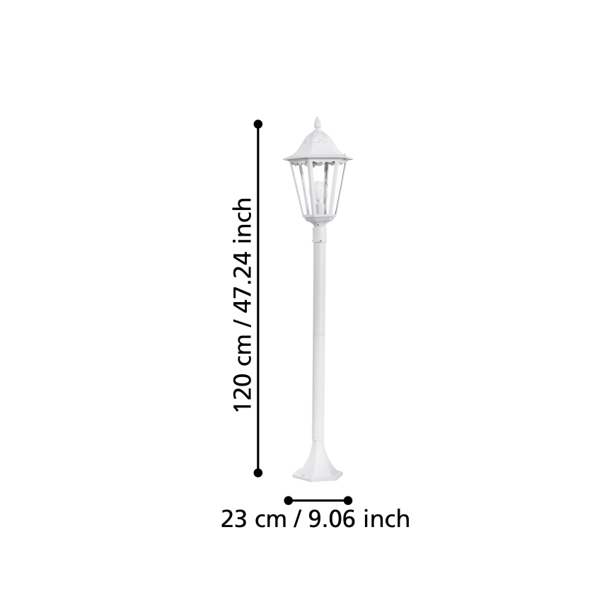 Eglo 93452 Ulkovalaisin NAVEDO E27/60W/230V IP44