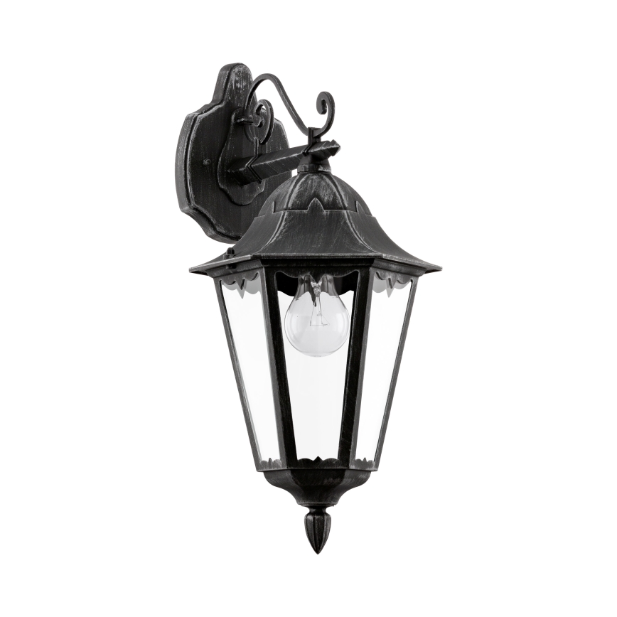Eglo 93456 - Ulkoseinävalaisin NAVEDO 1xE27/60W/230V IP44