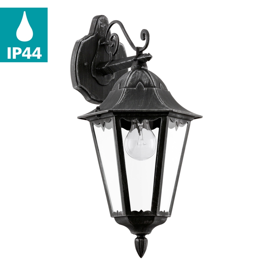 Eglo 93456 - Ulkoseinävalaisin NAVEDO 1xE27/60W/230V IP44