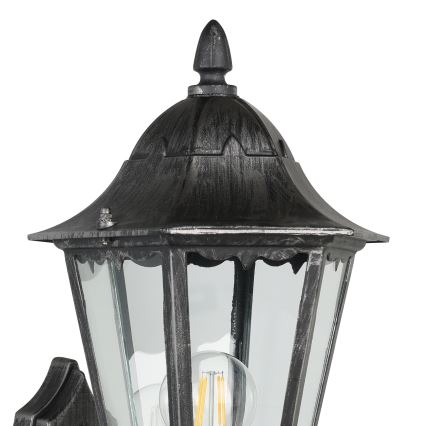 Eglo 93458 - Ulkoseinävalaisin anturilla NAVEDO 1xE27/60W/230V IP44