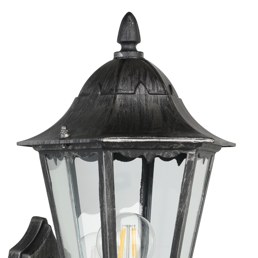 Eglo 93458 - Ulkoseinävalaisin anturilla NAVEDO 1xE27/60W/230V IP44