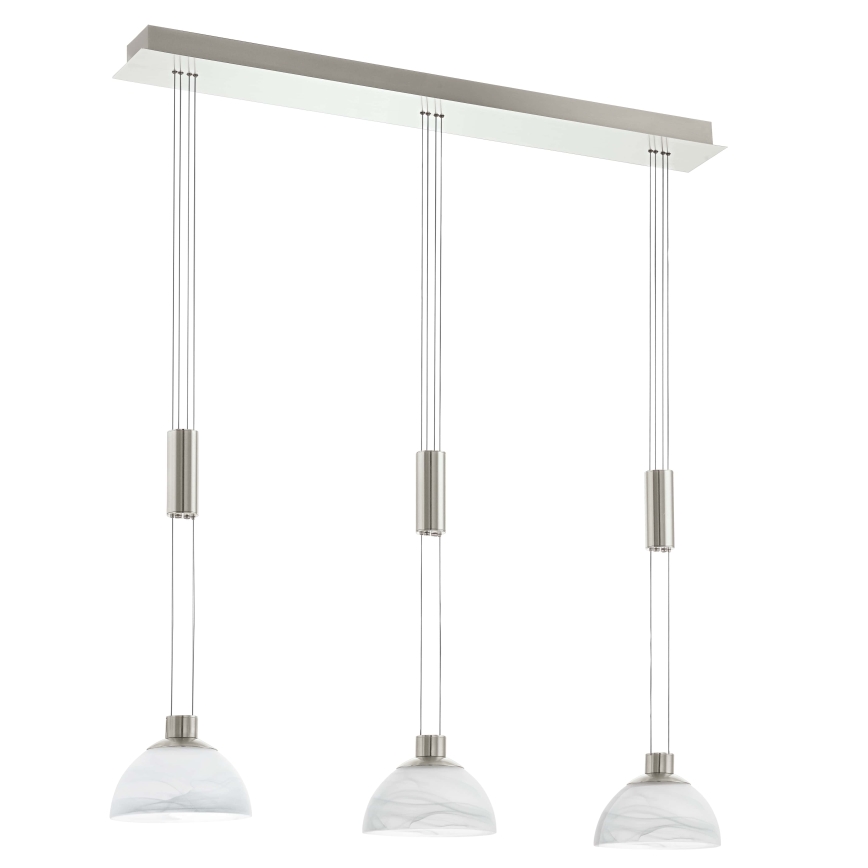 Eglo 93468 - LED-riippuvalaisin MONTEFIO 3xLED/6W/230V