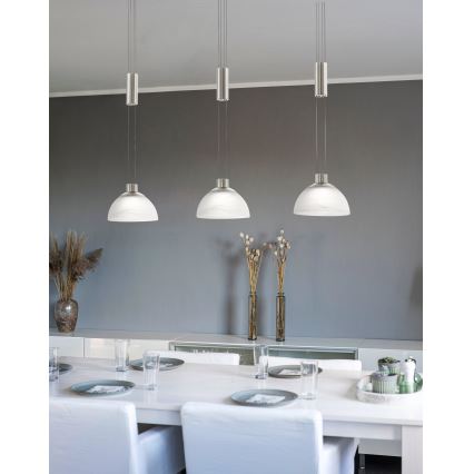Eglo 93468 - LED-riippuvalaisin MONTEFIO 3xLED/6W/230V