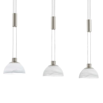 Eglo 93468 - LED-riippuvalaisin MONTEFIO 3xLED/6W/230V