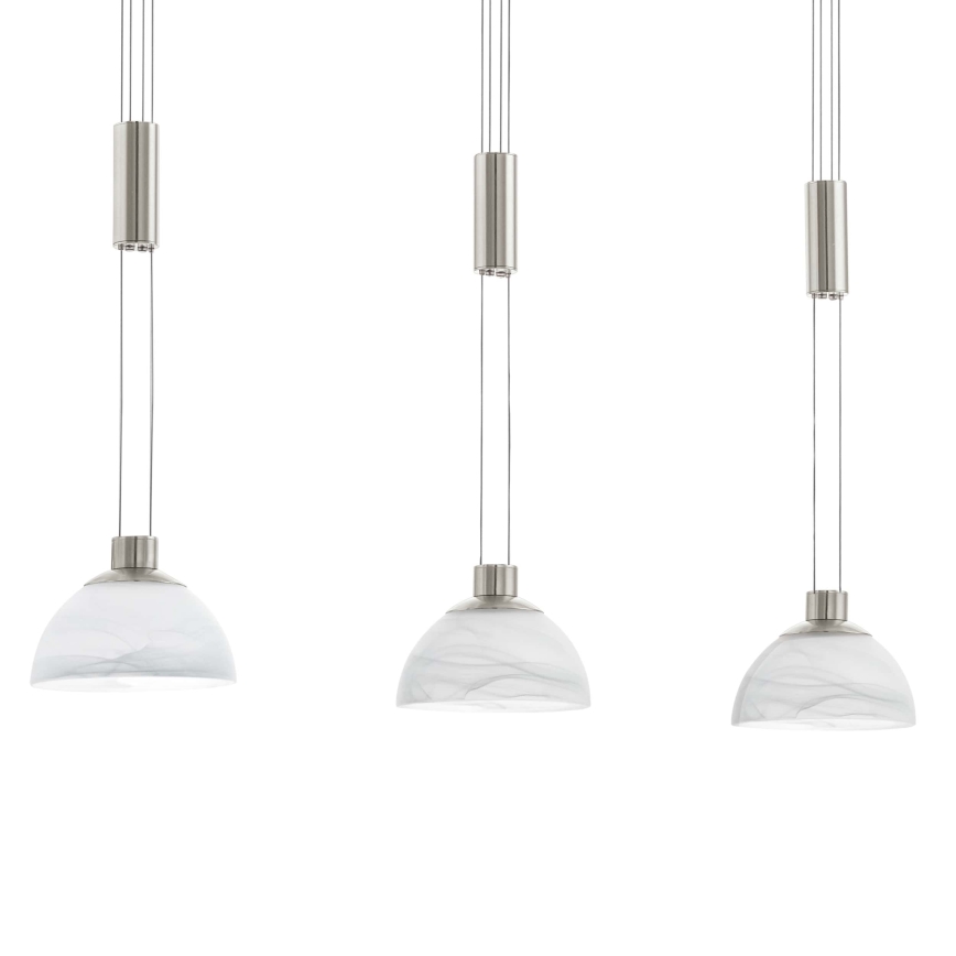 Eglo 93468 - LED-riippuvalaisin MONTEFIO 3xLED/6W/230V