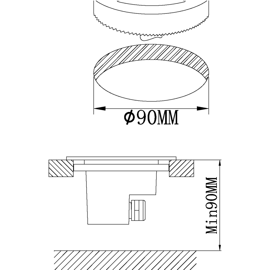 Eglo - Ulkoväylän LED-valo LED/2,5W/230V IP65