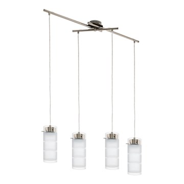 Eglo 93543 - LED-riippuvalaisin OLVERO 4xGX53/7W/230V