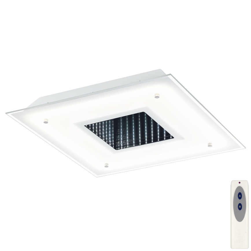 Eglo 93659 - LED-kattovalaisin LICOSA LED/24W + LED/2,6W + kauko-ohjaus