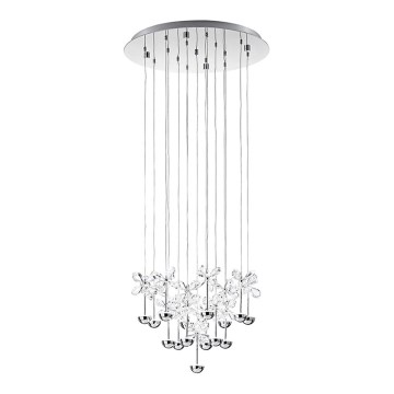Eglo 93662 - LED-kattokruunu johdossa PIANOPOLI 15xLED/2,5W/230V