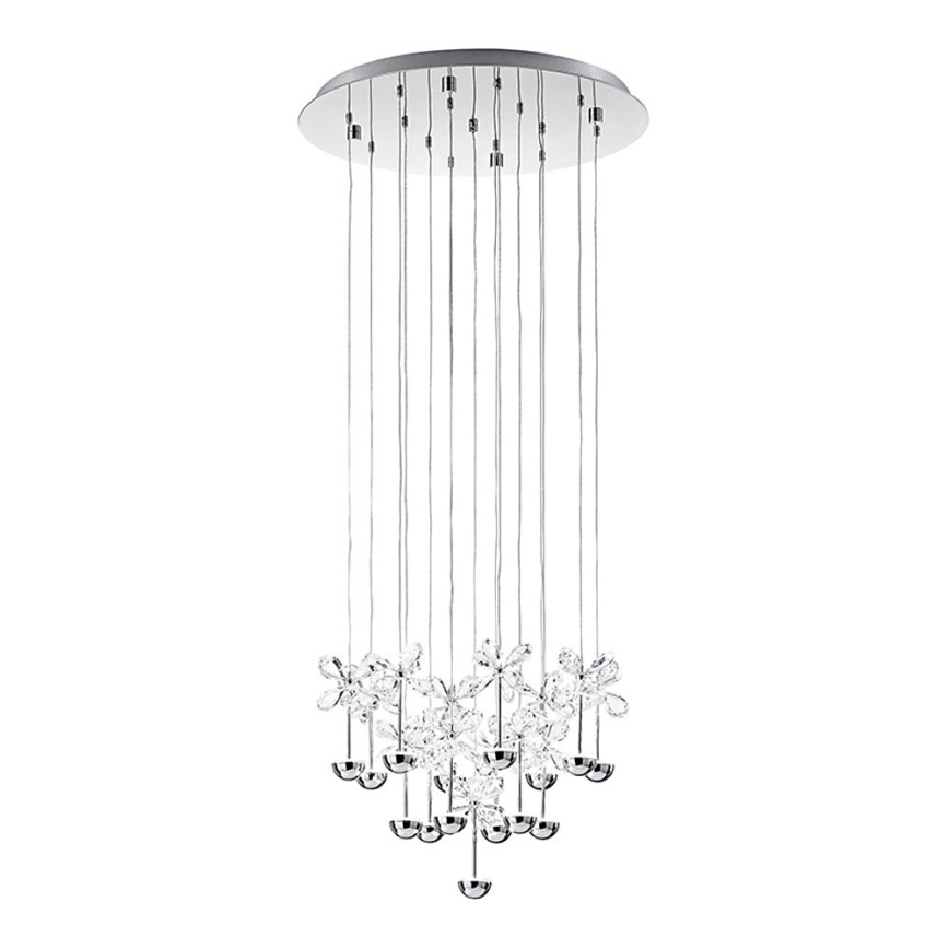 Eglo 93662 - LED-kattokruunu johdossa PIANOPOLI 15xLED/2,5W/230V