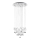 Eglo 93662 - LED-kattokruunu johdossa PIANOPOLI 15xLED/2,5W/230V