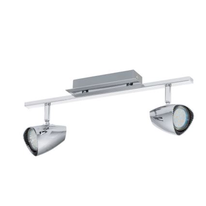 Eglo 93673 - LED-kohdevalaisin CORBERA 2xGU10/3W/230V