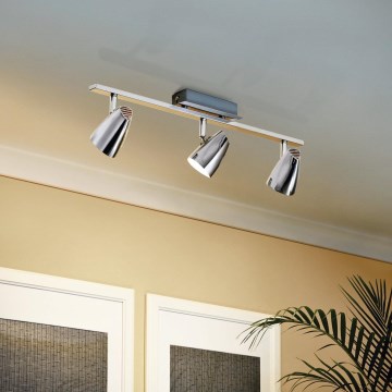 Eglo 93674 - LED-kohdevalaisin CORBERA 3xGU10/3W/230V
