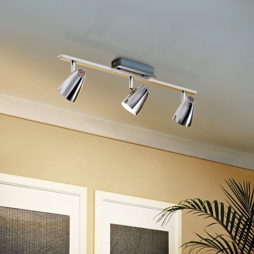Eglo 93674 - LED-kohdevalaisin CORBERA 3xGU10/3W/230V