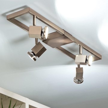 Eglo 93678 - LED-kohdevalaisin ZERACO 4xGU10/5W/230V