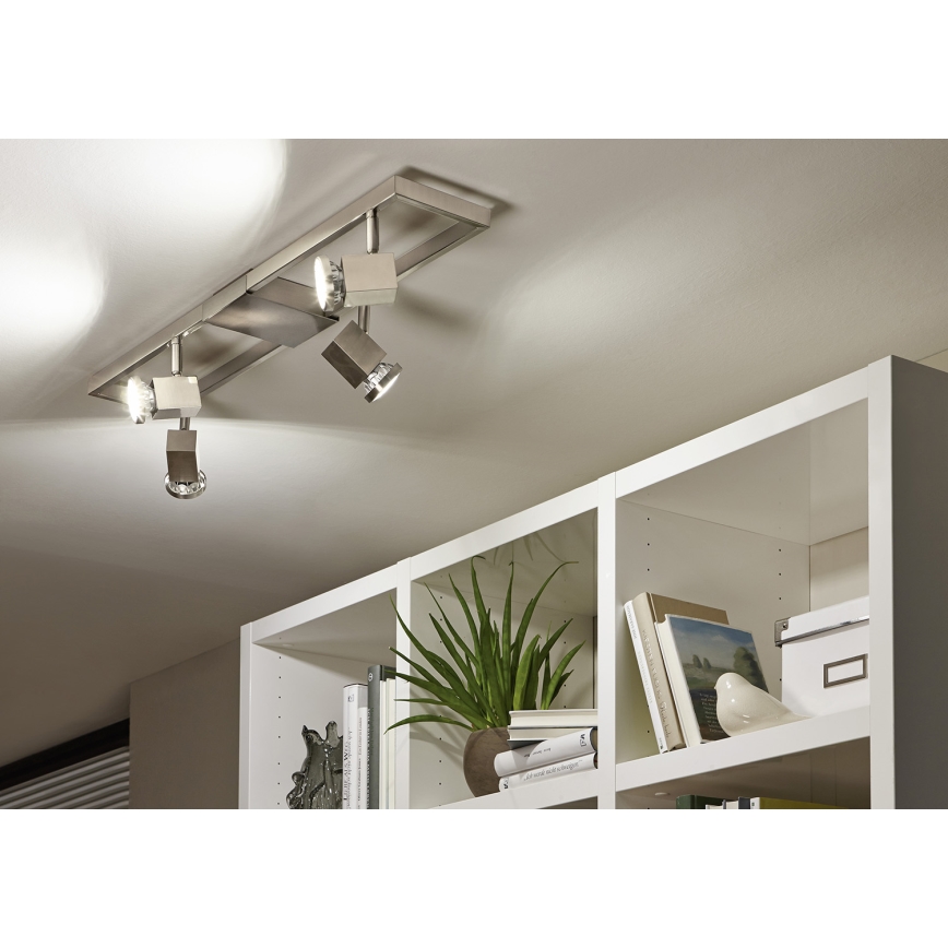 Eglo 93678 - LED-kohdevalaisin ZERACO 4xGU10/5W/230V