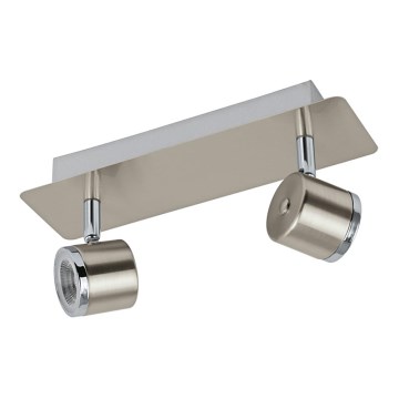 Eglo 93694 - LED-kohdevalaisin PIERINO 2xLED/5W/230V