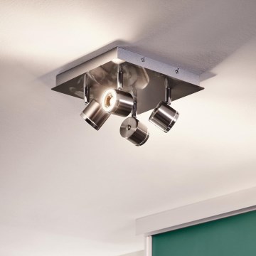 Eglo 93696 - LED-kohdevalaisin PIERINO 4xLED/5W/230V