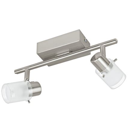 Eglo 93702 - LED-kohdevalaisin ORVIETO 1 2xLED/3,3W/230V