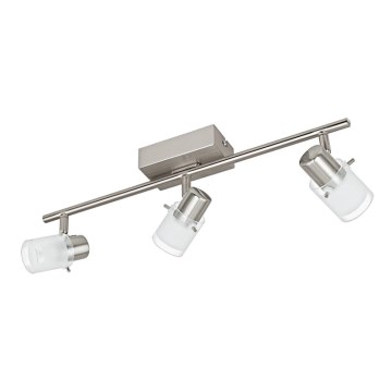 Eglo 93703 - LED-kohdevalaisin ORVIETO 1 3xLED/3,3W/230V