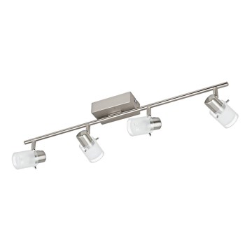 Eglo 93704 - LED-kohdevalaisin ORVIETO 1 4xLED/3,3W/230V