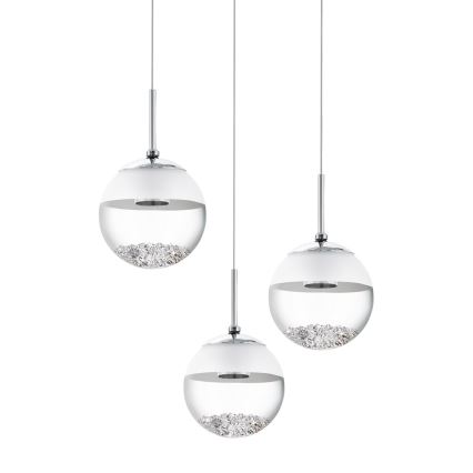 Eglo 93709 - LED-kattokruunu MONTEFIO 1 3xLED/5W/230V