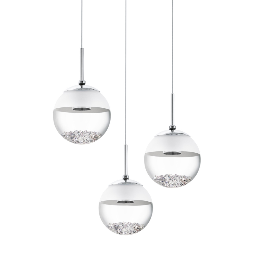 Eglo 93709 - LED-kattokruunu MONTEFIO 1 3xLED/5W/230V