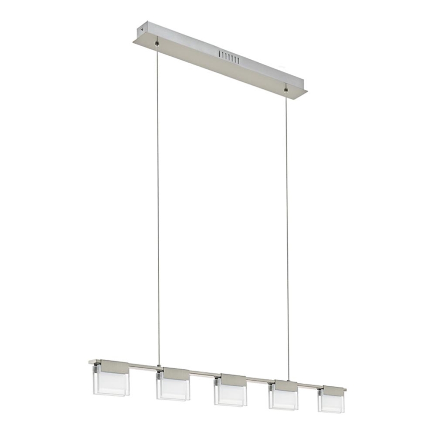 Eglo 93732 - Himmennettävä LED-kattokruunu narussa CLAP 1 5xLED/5,8W/230V