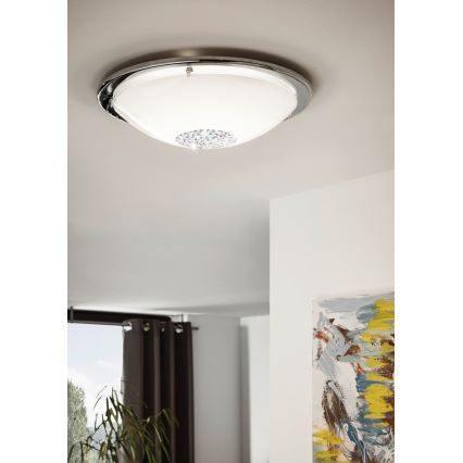 Eglo 93778 - LED-kattovalaisin GIOLINA LED/12W/230V