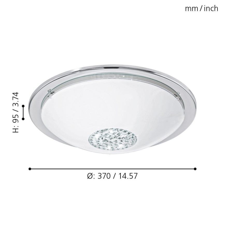Eglo 93778 - LED-kattovalaisin GIOLINA LED/12W/230V