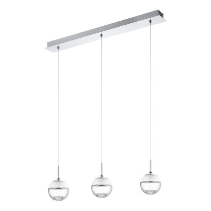 Eglo 93784 - LED-riippuvalaisin MONTEFIO 1 3xLED/5W/230V