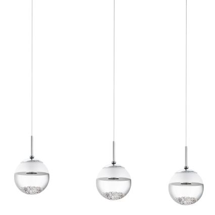 Eglo 93784 - LED-riippuvalaisin MONTEFIO 1 3xLED/5W/230V