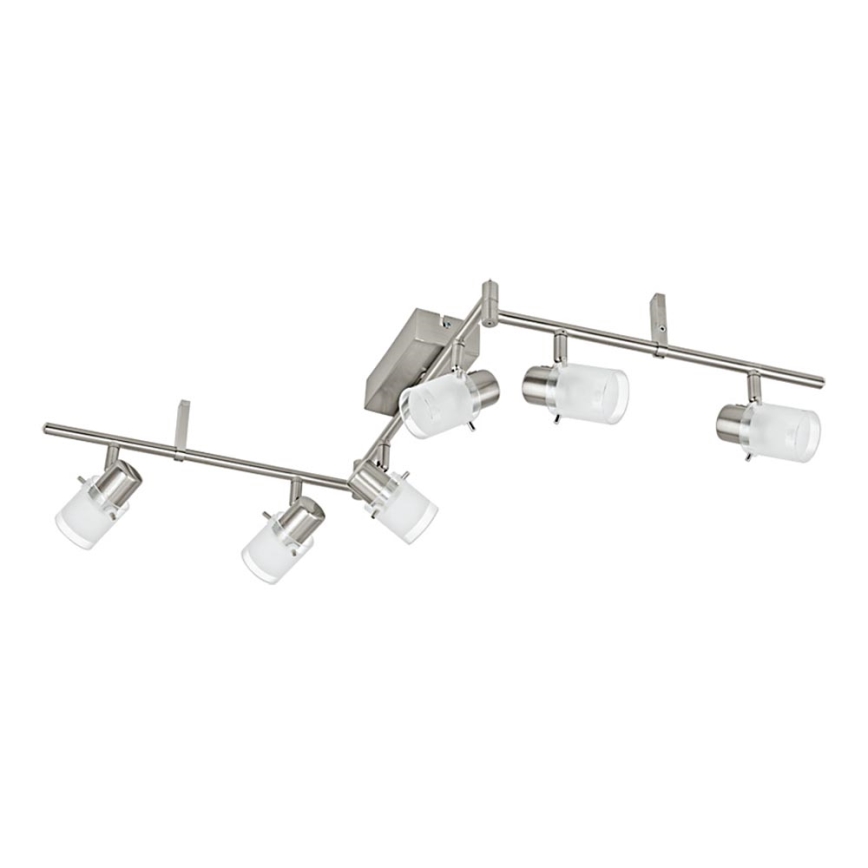 Eglo 93851 - LED-kohdevalaisin ORVIETO 1 6xLED/3,3W/230V
