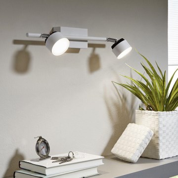 Eglo 93853 - LED-kohdevalaisin ARMENTO 2xLED/6W/230V