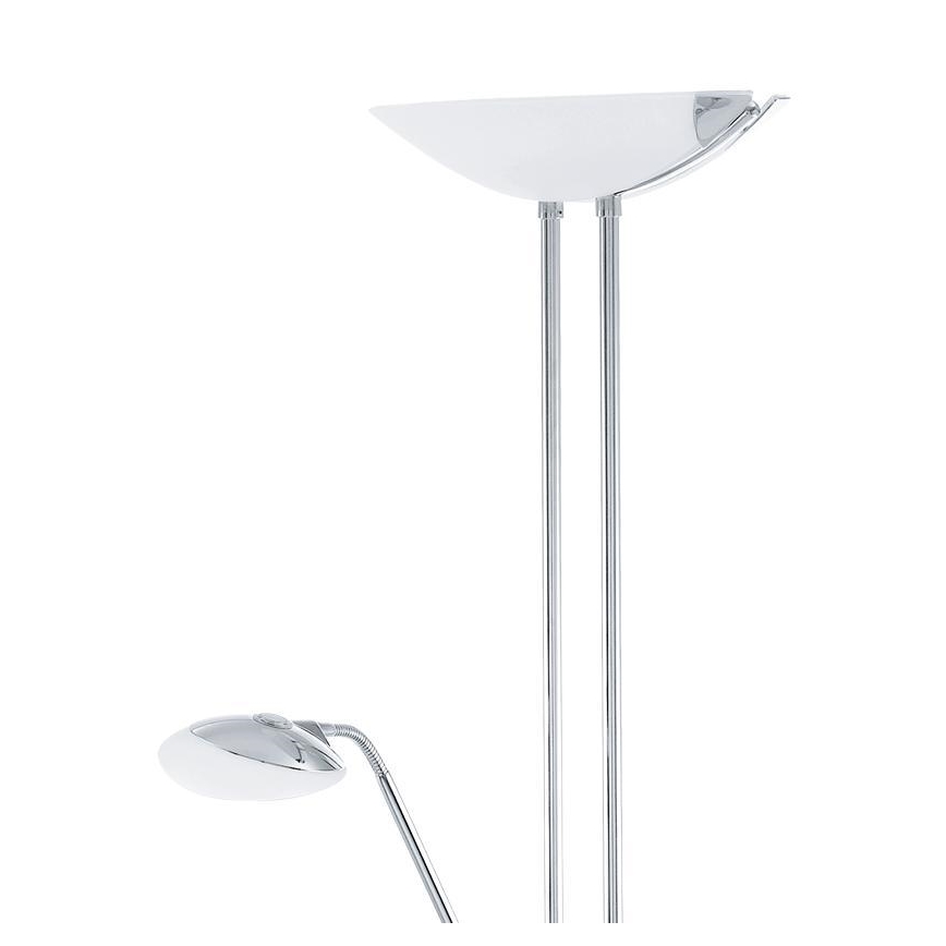 Eglo - Himmennettävä LED-lattiavalaisin LED/20W + LED/2,5W
