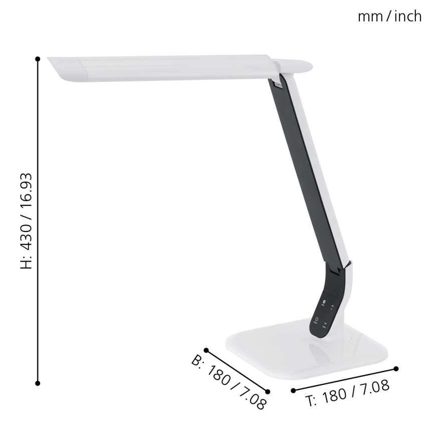 Eglo 93901 - LED-himmennettävä valaisin SELLANO LED / 6W / 230V