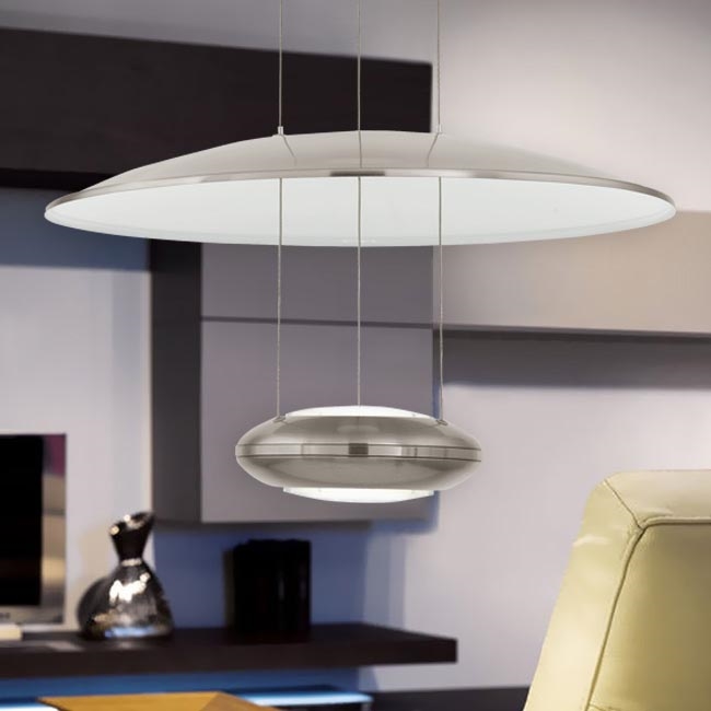 Eglo 93912 - LED-riippuvalaisin LEMOS 2xLED/7,8W/230V