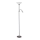 Eglo 93917 - Lattialamppu UP 2 1xE27/60W/230V + 1xE14/25W/230V musta kromi