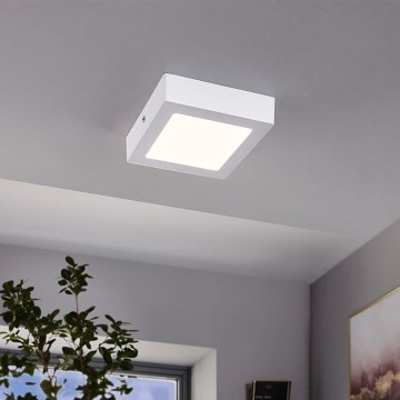 Eglo 94074 - LED-kattovalaisin FUEVA 1 LED/10,88W/230V 17x17 cm