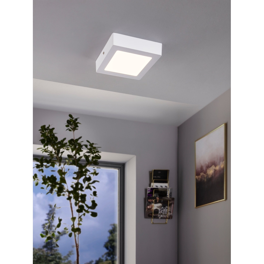 Eglo 94074 - LED-kattovalaisin FUEVA 1 LED/10,88W/230V