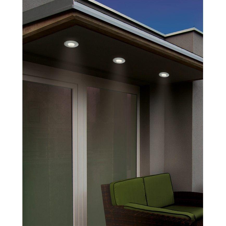 Eglo 94092 - LED-kattovalaisin kylpyhuoneeseen MARGO 1xGU10/5W/230V IP65