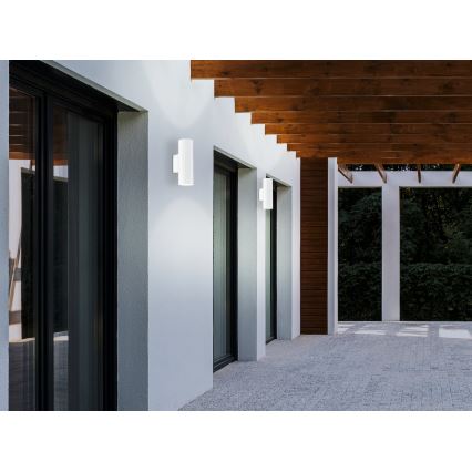 Eglo 94101 - LED-ulkovalaistus RIGA 2xGU10/3W/230V IP44