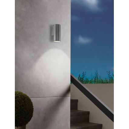 Eglo 94102 - LED-ulkovalaistus RIGA 1xGU10/3W/230V IP44