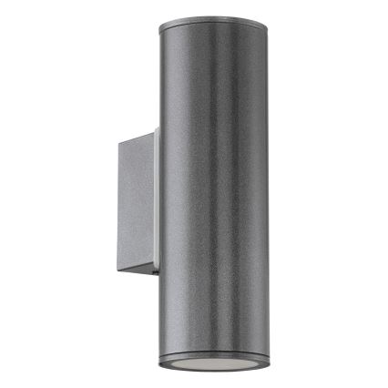 Eglo 94103 - LED-ulkovalaistus RIGA 2xGU10/3W/230V IP44