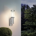 Eglo 94128 - LED-ulkovalaistus anturilla TRONO STICK 1xGU10/3W + 1xLED/3,7W IP44
