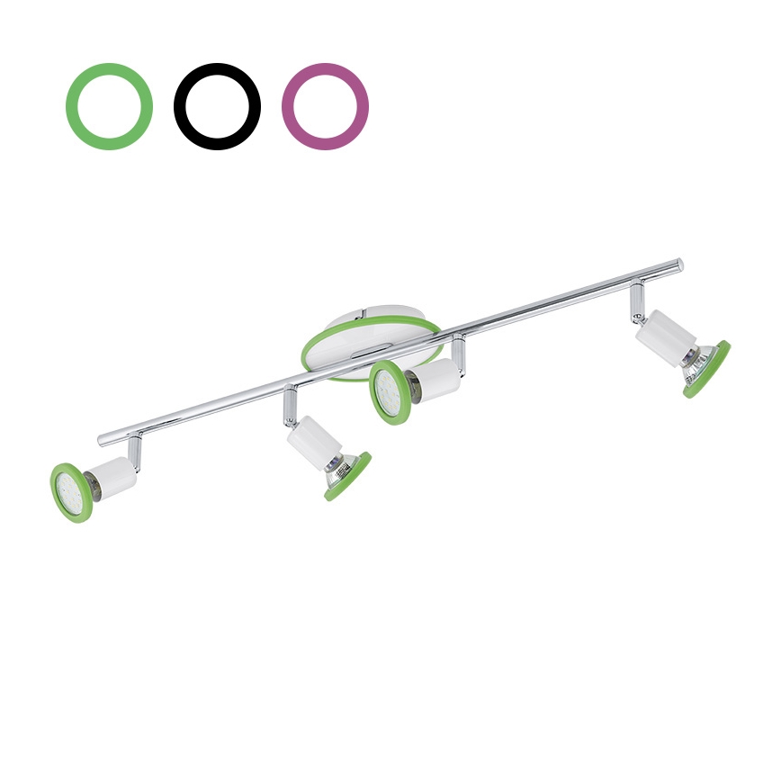 Eglo 94173 - LED-kohdevalaisin MODINO 4xGU10/3W/230V
