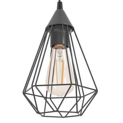 Eglo 94187 - Kattokruunu TARBES 1xE27/60W/230V