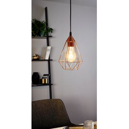 Eglo 94193 - Kattokruunu TARBES 1xE27/60W/230V