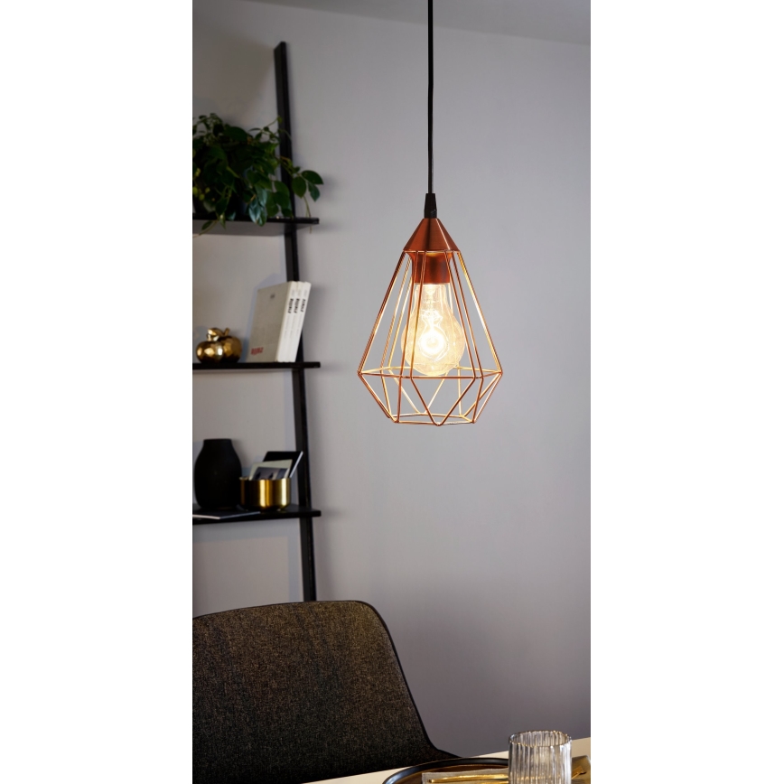 Eglo 94193 - Kattokruunu TARBES 1xE27/60W/230V